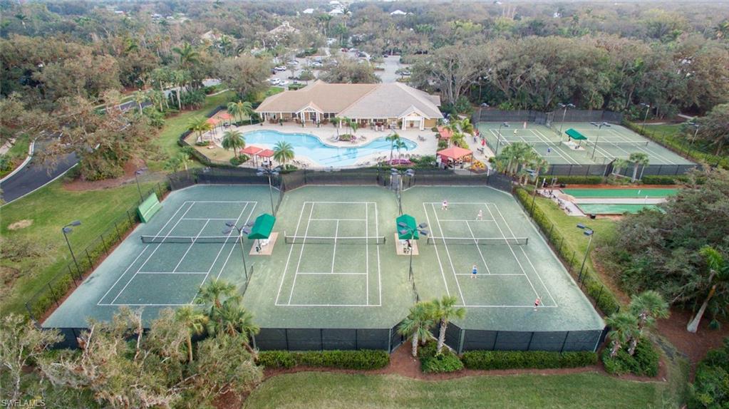 Pickleball, tennis, bocce ball lap pool and fitness ctr