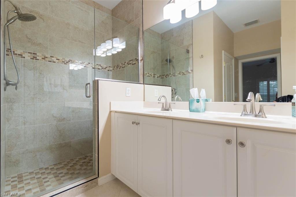PRIMARY BATHROOM, NEW faucets and tile