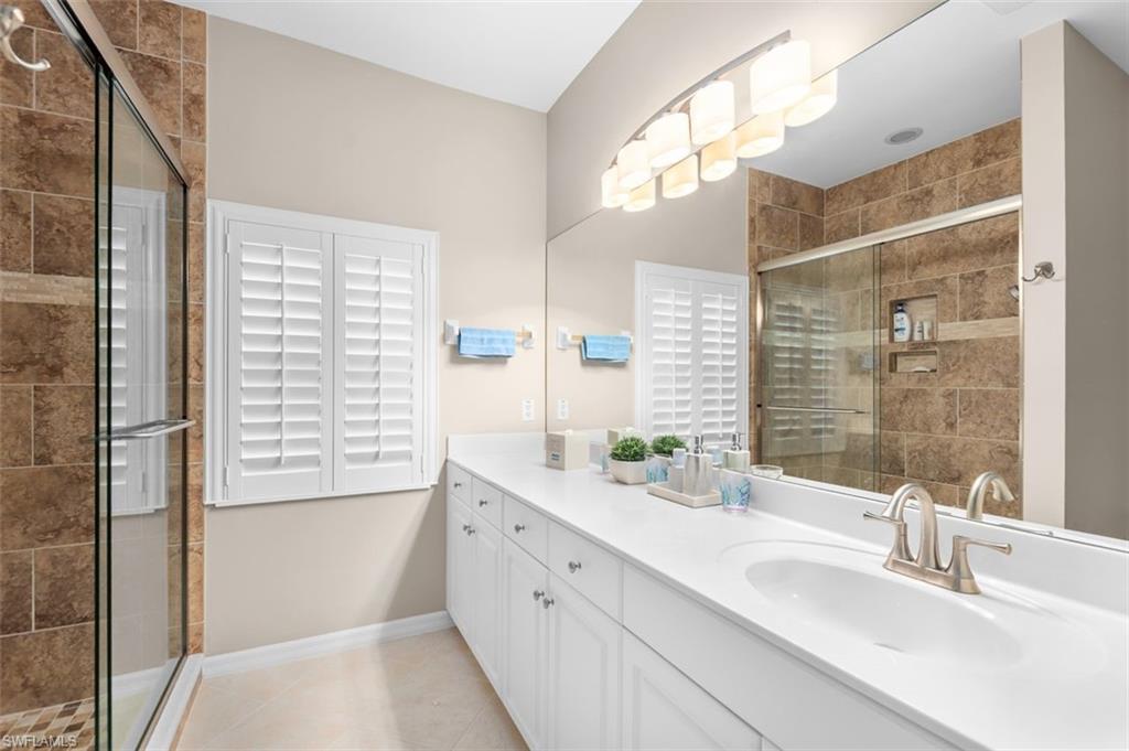 2nd FULL Bathroom. Custom tile/fixtures