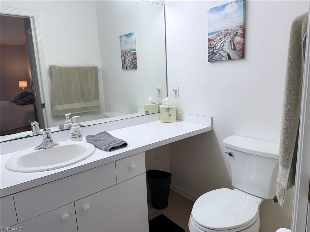 Primary bathroom with shower