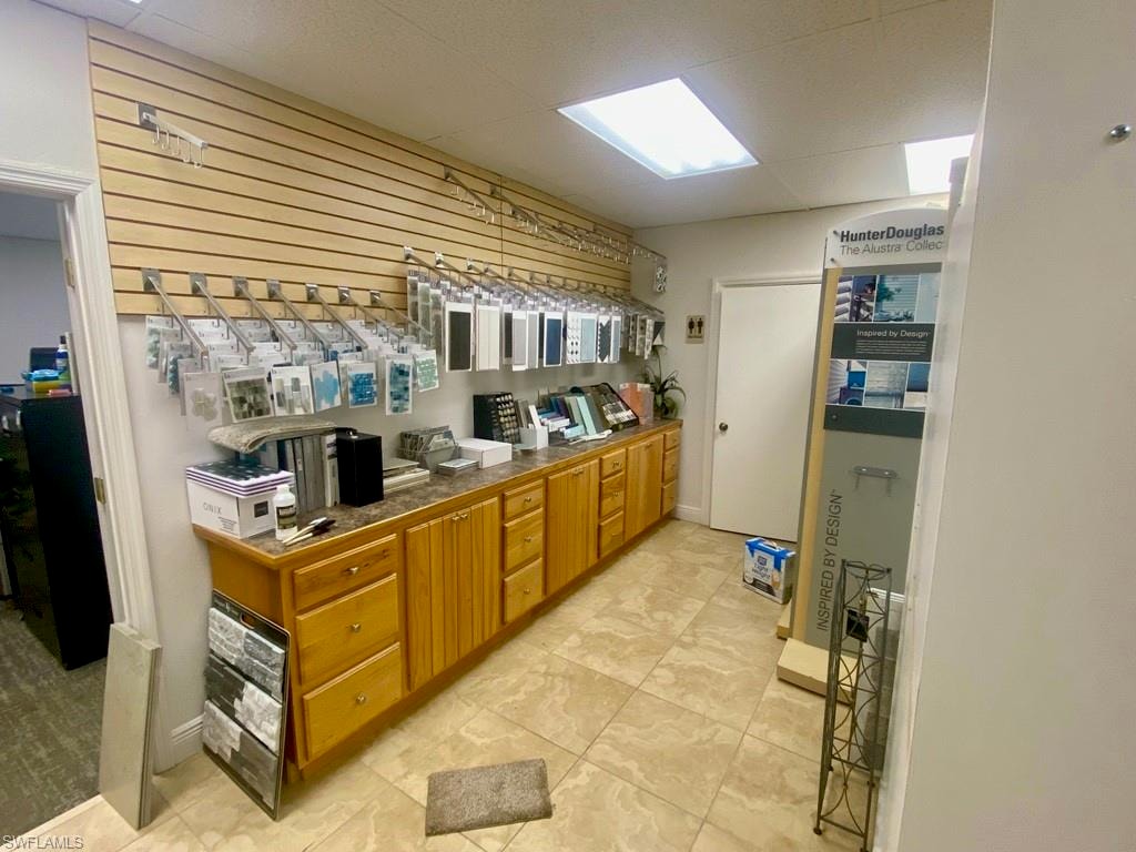 Product display area