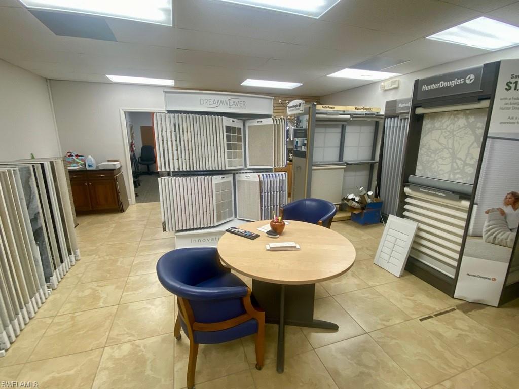 Showroom area