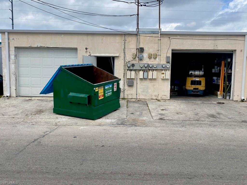 Property rear with alley access