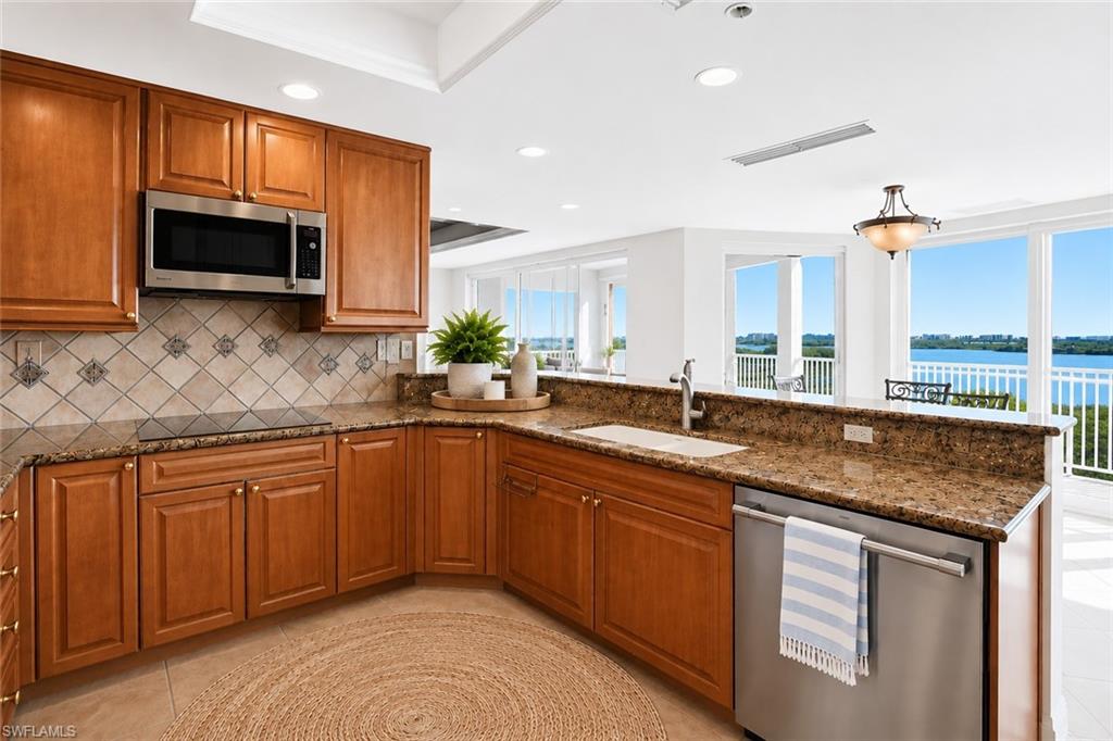 Elegant wood cabinetry with timeless appeal.