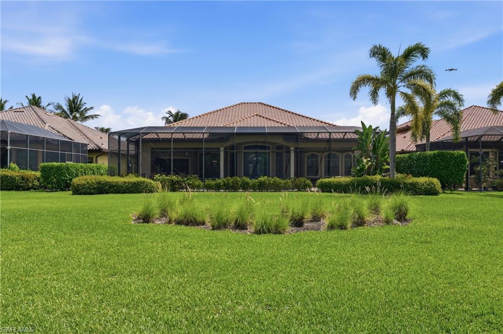 Oversized landscaped lot