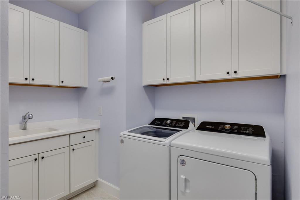 with sink and built in storage