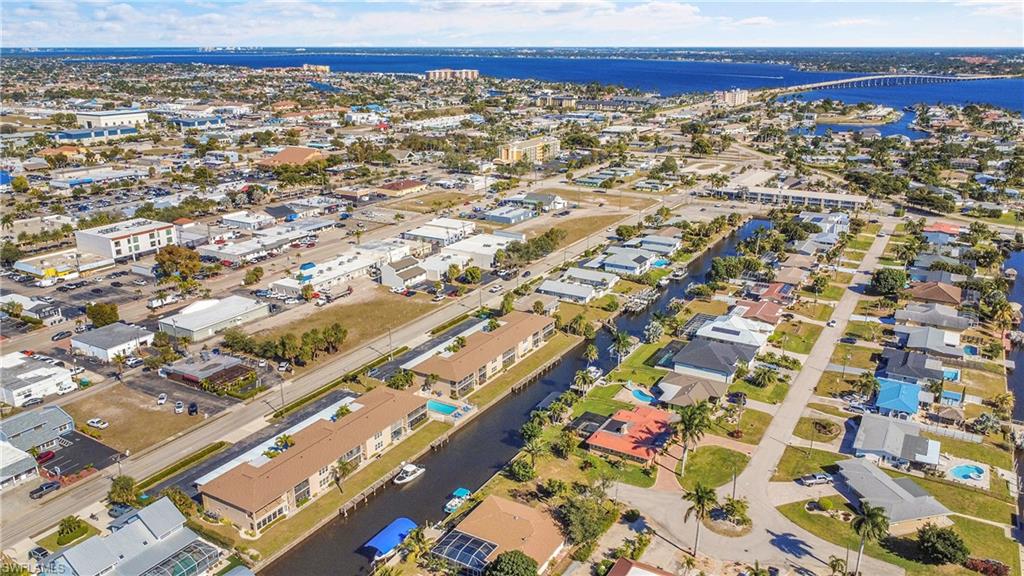 Caloosahatchee River separates Fort Myers and Cape Coral. Quick access to Cape Coral Bridge and beaches to the south from Bella Vista.