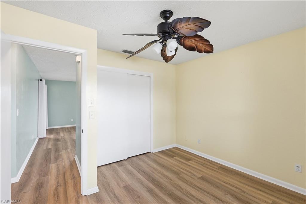 Guest bedroom and hallway out to living room. Guest bathroom is right next door.