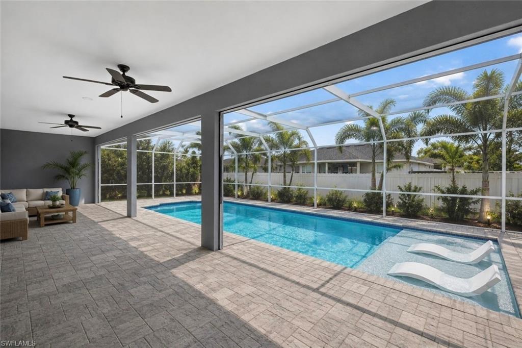 Virtually Staged Image To Demonstrate the Potential If Adding a Pool (not included).