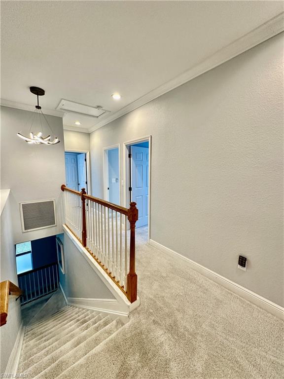 acces to the second floor