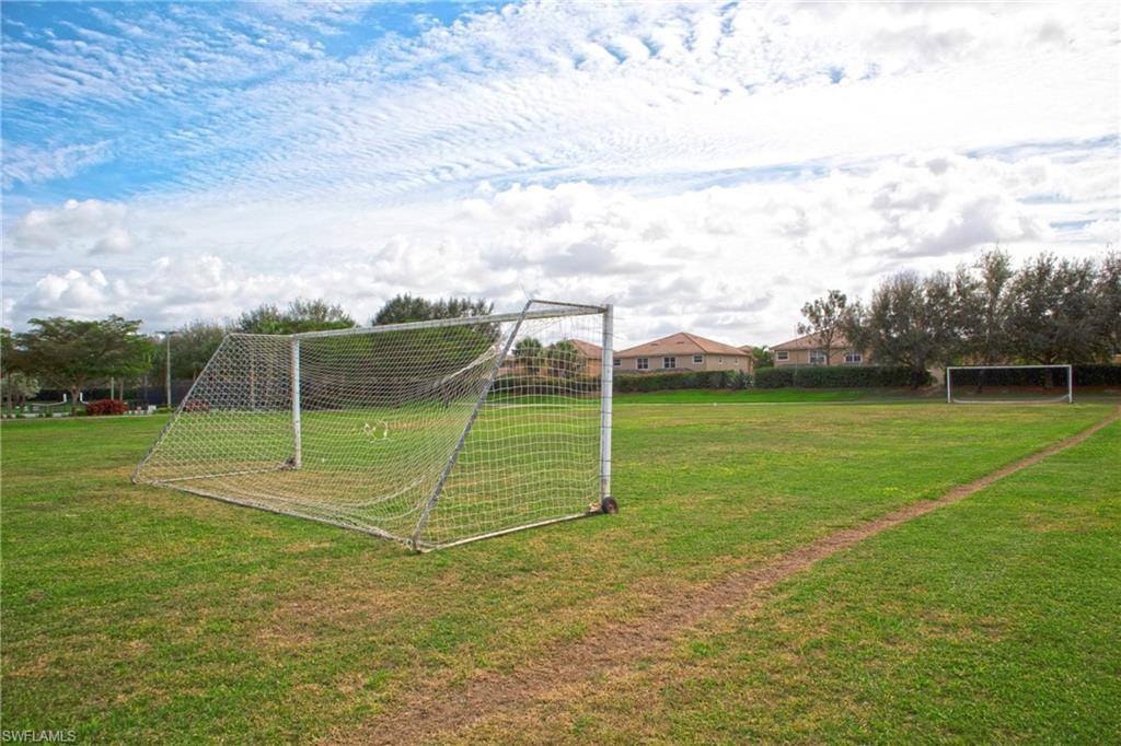 Soccer and baseball field