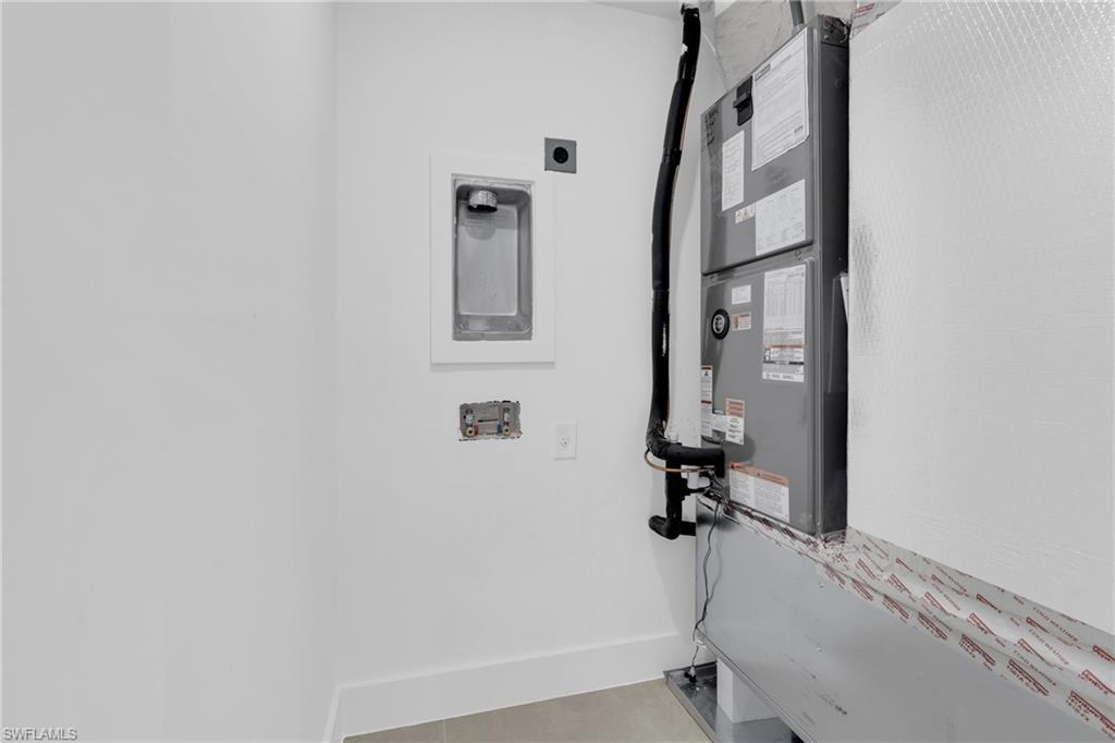 Utilities featuring heating unit