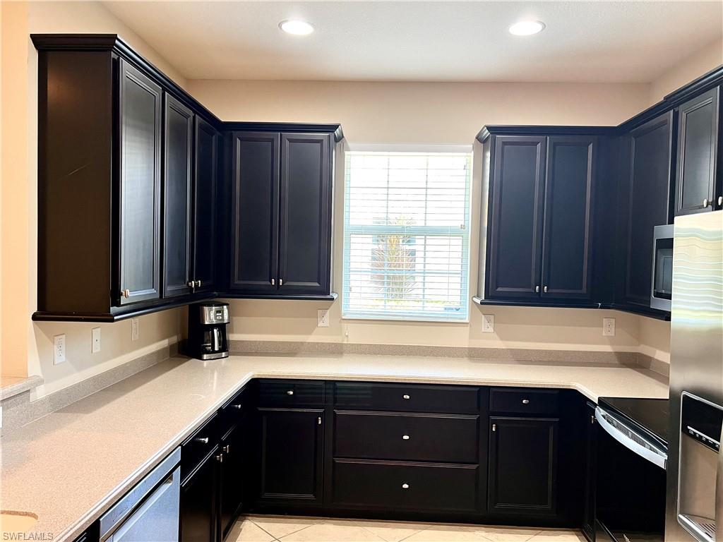 Big, bright kitchen is laid out for convenience