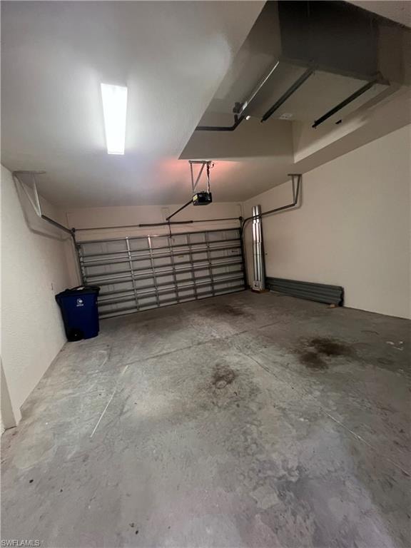 2-Car Attached Garage With Attic Access
