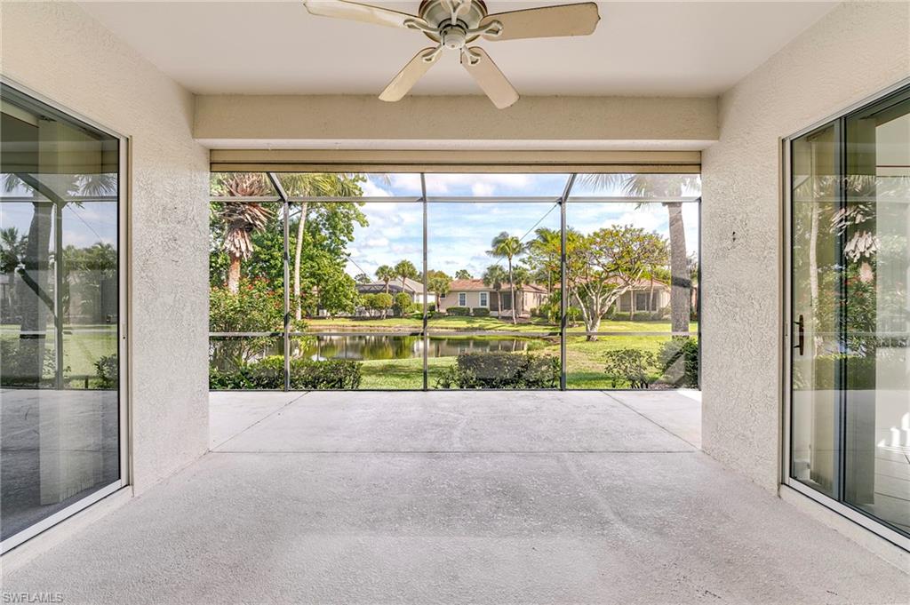 View of lanai from family room