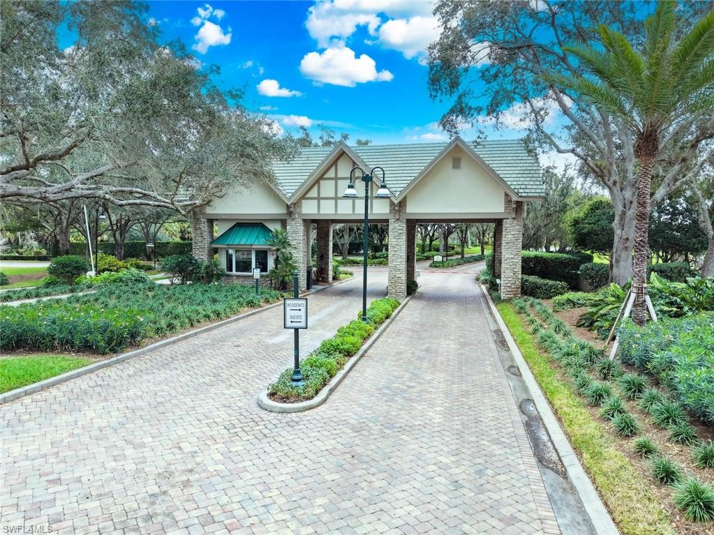 Twin Eagles gated entry