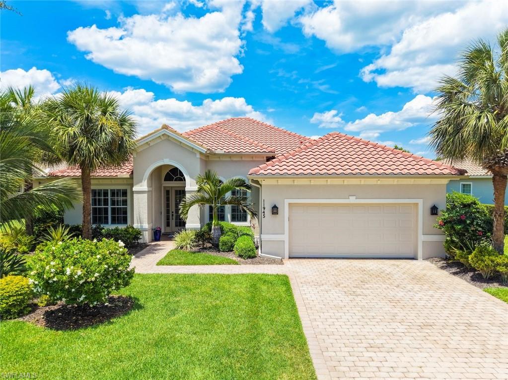 Single family home in Twin Eagles with a 2 car garage.