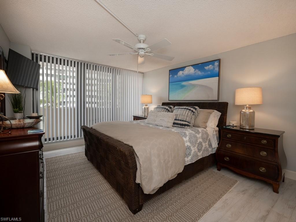 master bedroom suite with a view to the Gulf