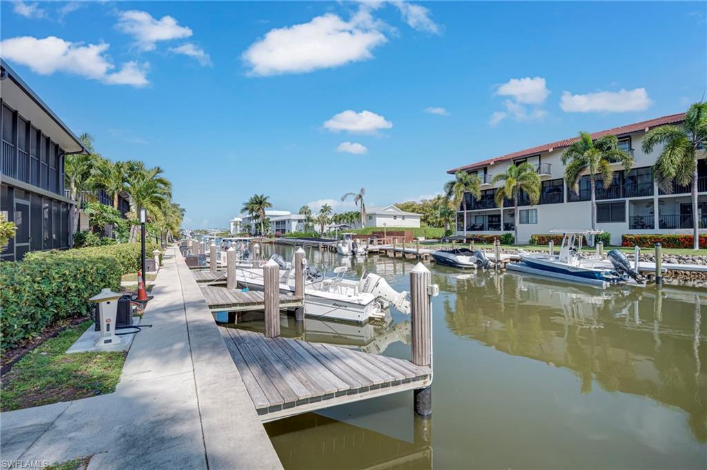 Waterfront property featuring private boat docks and direct canal access