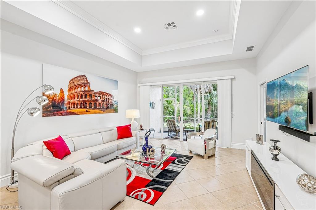 Living Room With Expansive Sliders