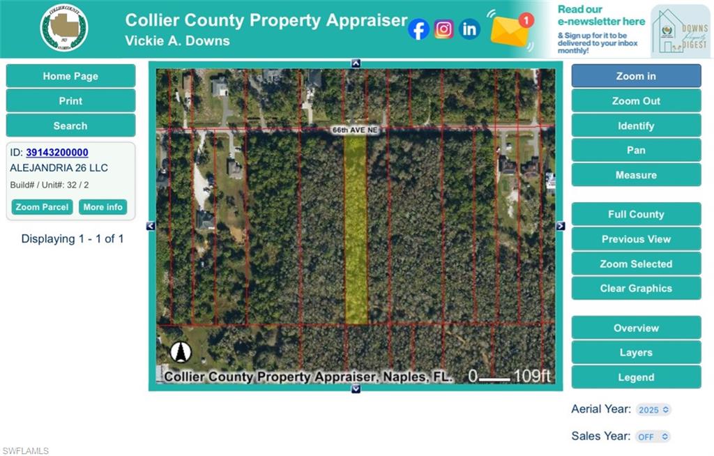 Map / location featuring property parcel outlined