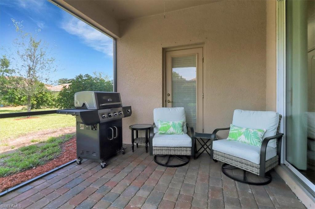 View of patio / terrace with a grill