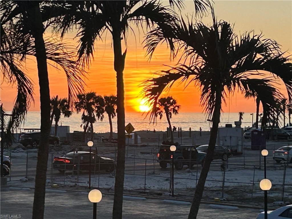 Sunset View from the property