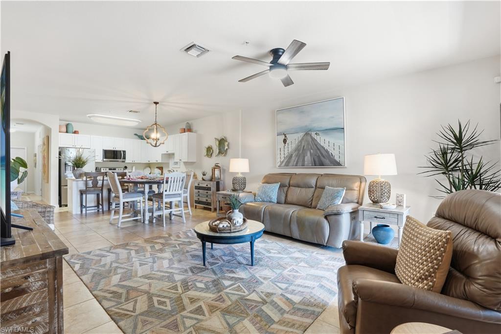 Inviting living space filled with natural light.