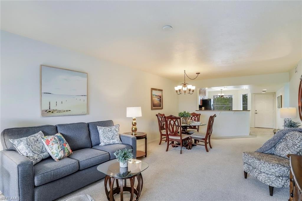 Open-concept living area