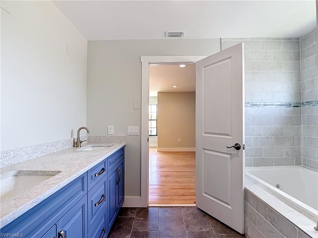 with jetted tub