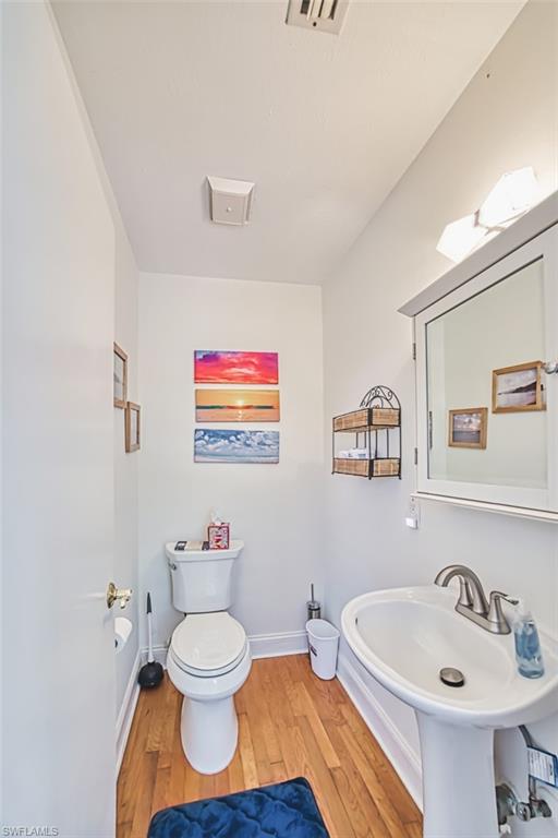 downstairs half bath