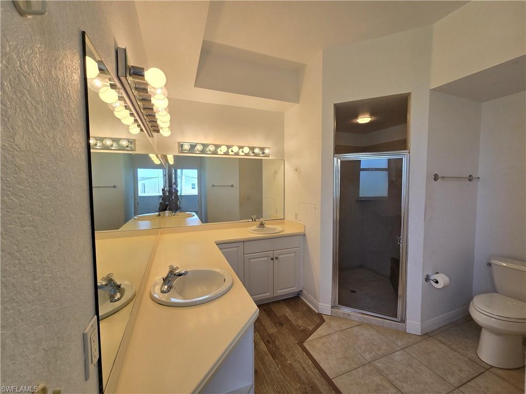 Walk in shower