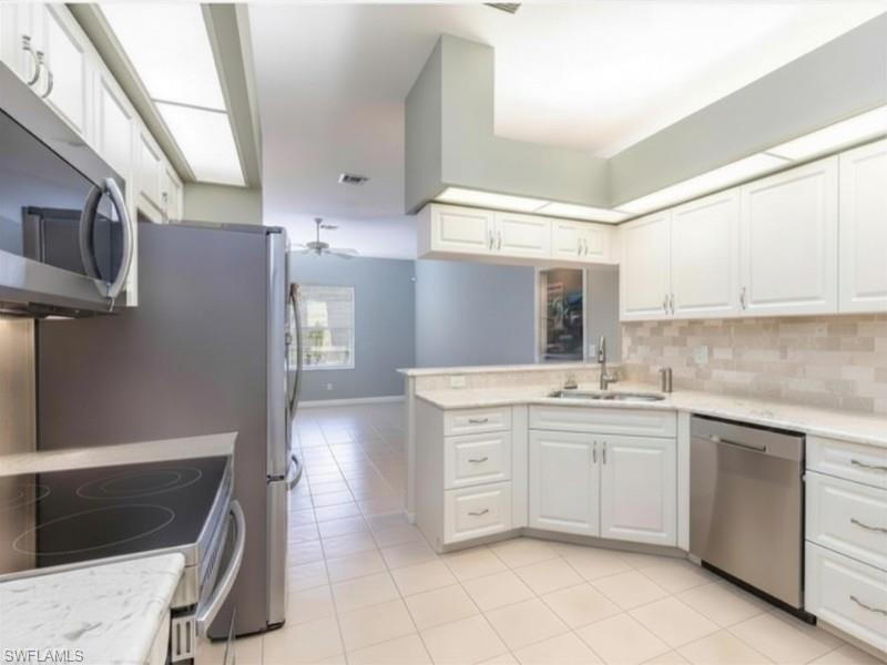 New appliance and quartz countertops.