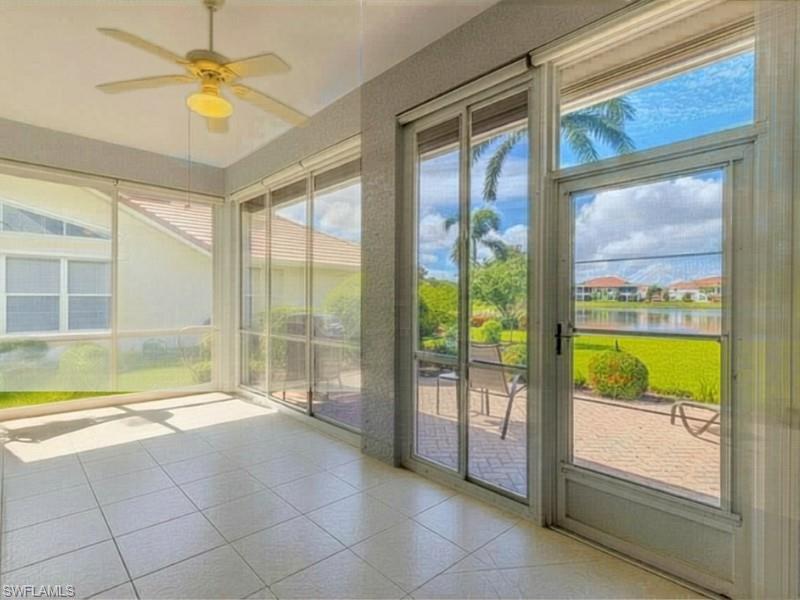 Enclosed lanai with a view