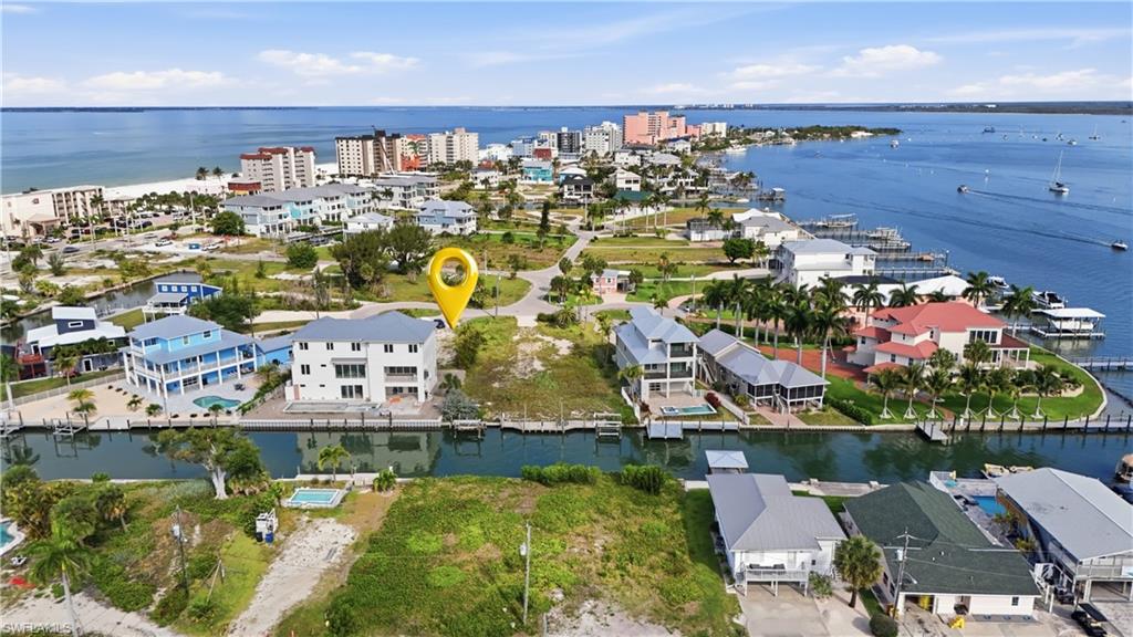 Aerial view of lot - Virtually Edited Image