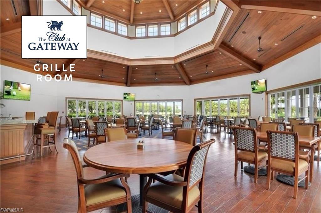 The Club at Gateway Spacious dining area