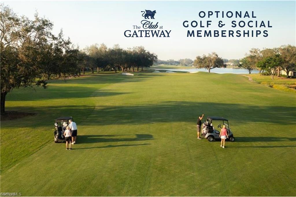 The Club at Gateway Expansive golf course featuring manicured fairways