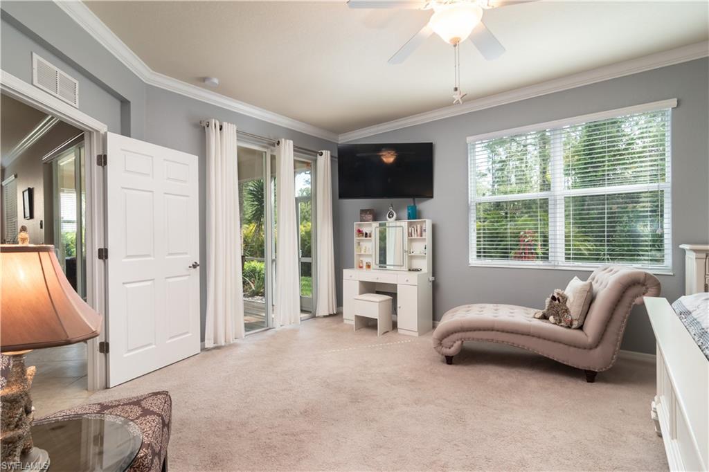 Gorgeous relaxing views from the master bedroom.