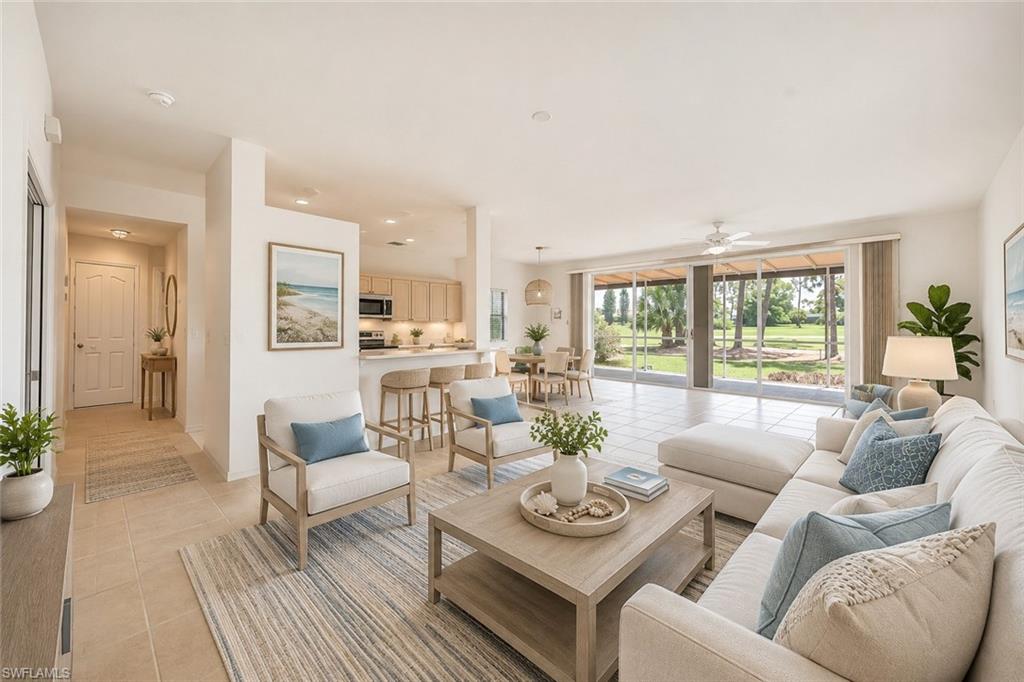 Virtually Staged Great Room