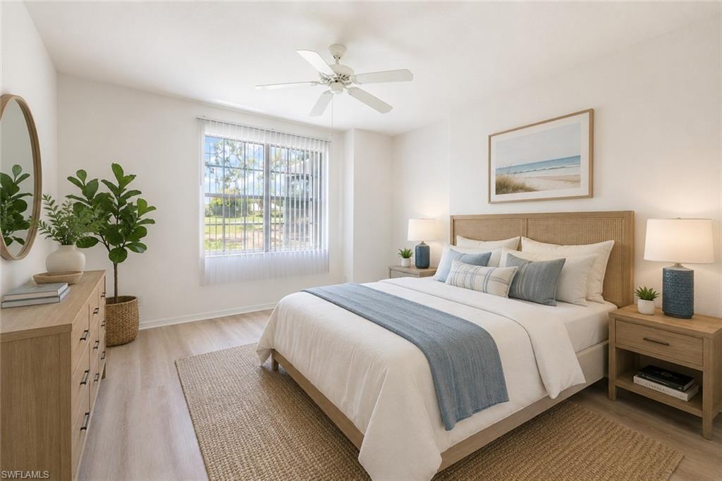 Virtually Staged 2nd Bedroom