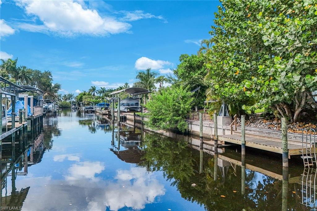 Home features a 7,000 lb boat davits.