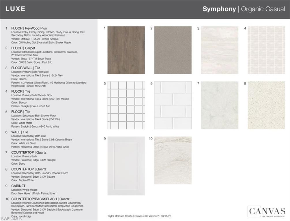 15345 Giardino Drive, Unit 201 - Design Selections - This home is currently under construction - selections are subject to change