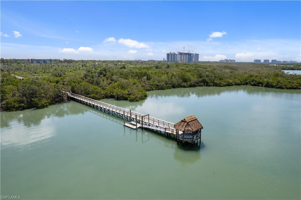New Boardwalk and Tiki Hut. Launch for the paddle boards and kayaks