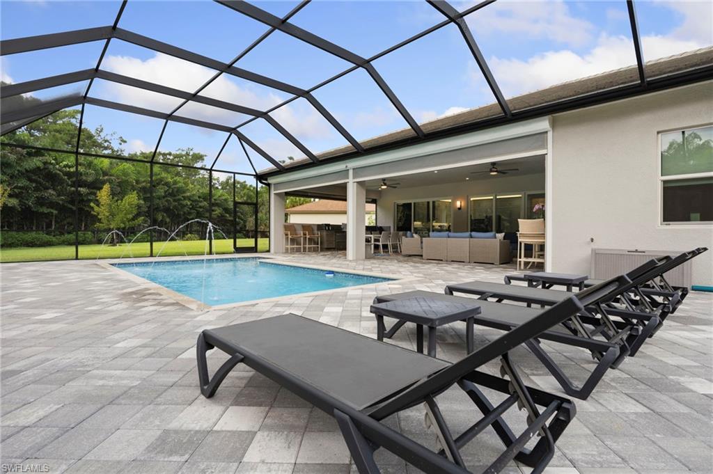 Relax poolside to take in the sun or serene preserve views.