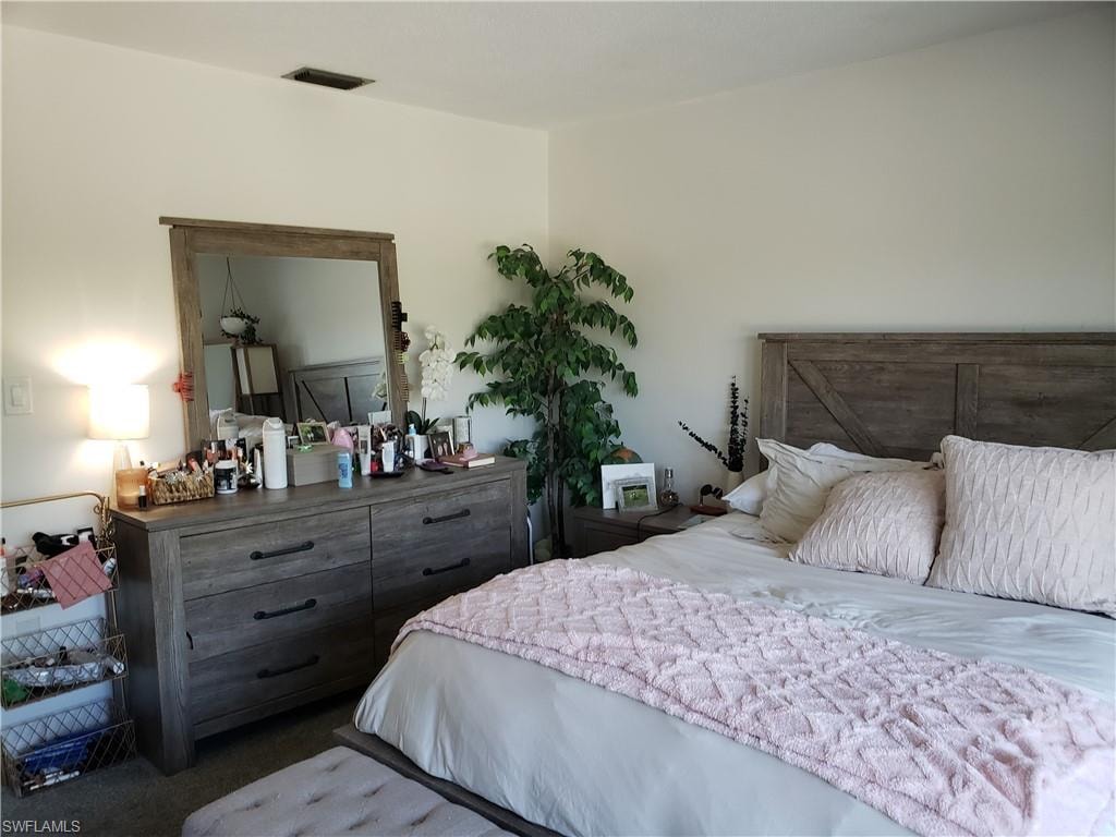 Ample room for large bed and dresser