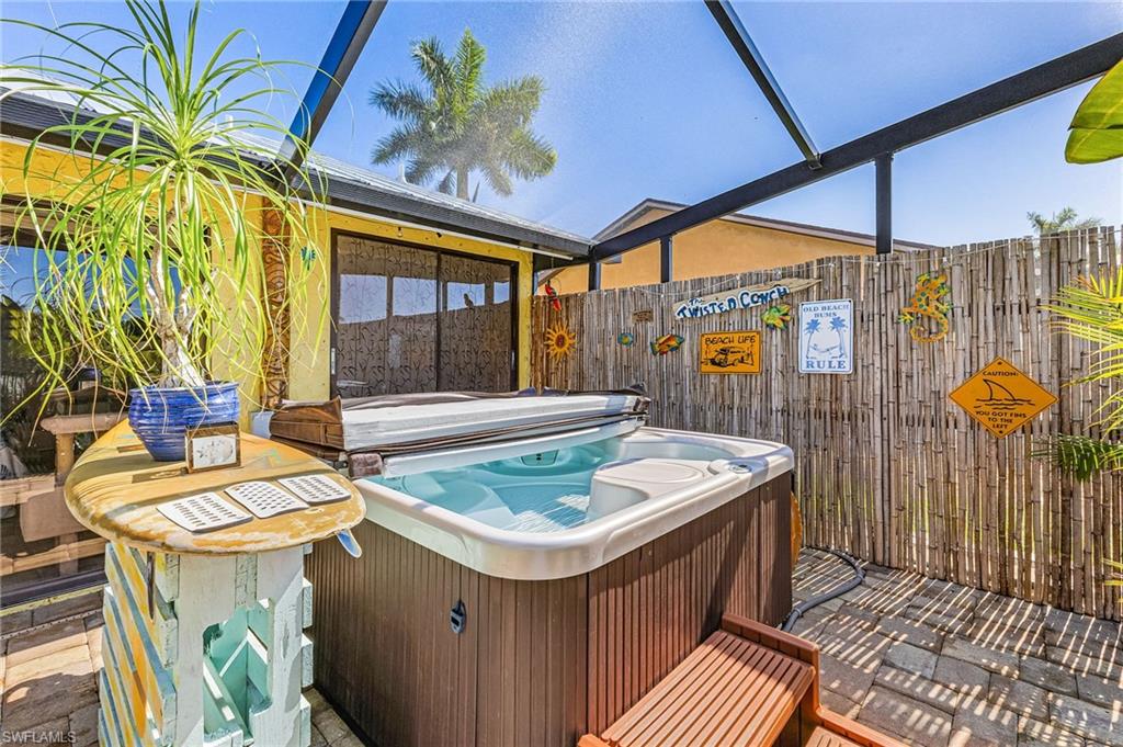 Spa included with the sale