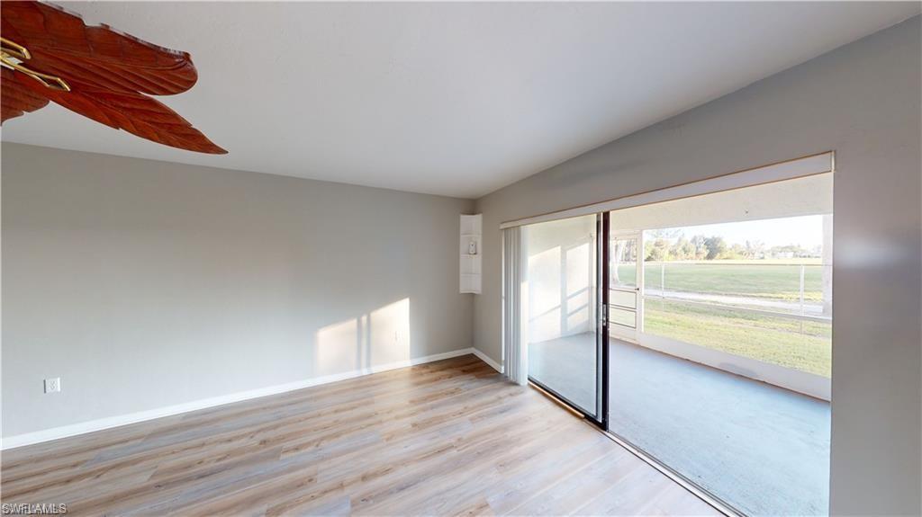 Living to Screened Lanai overlooking the Golf Course