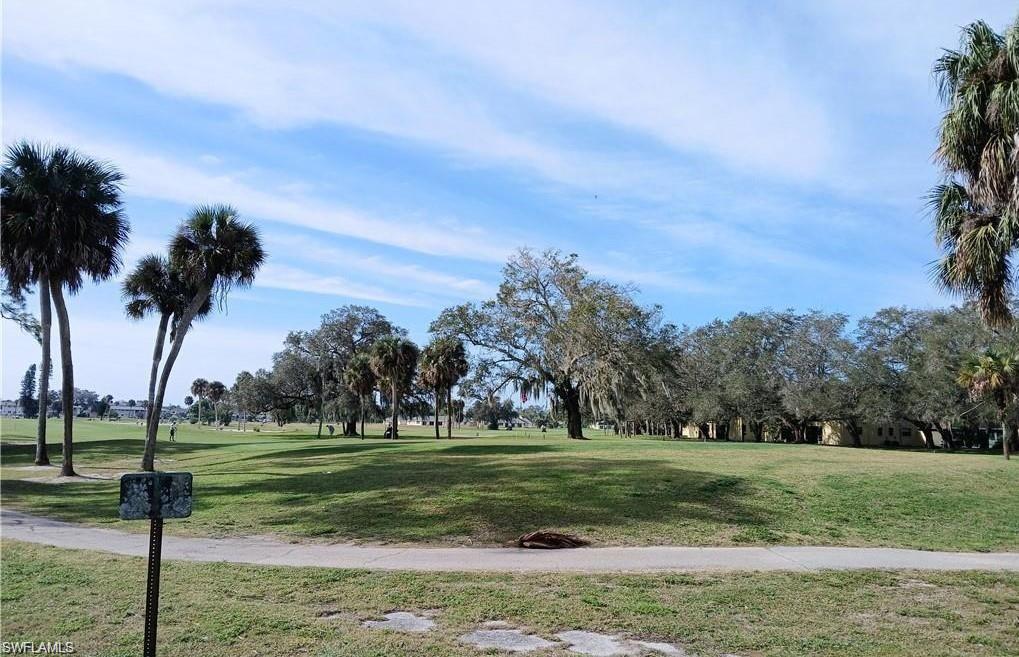View of the Golf Course From the Lanai
