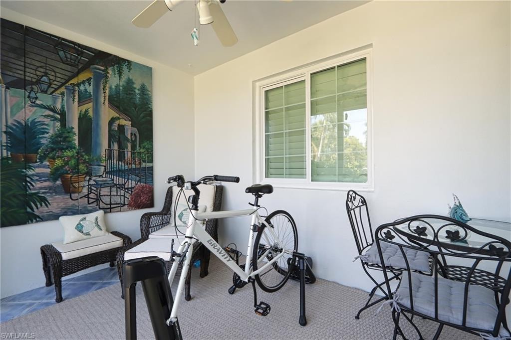 Alternate Screened & Glass Enclosed Lanai View