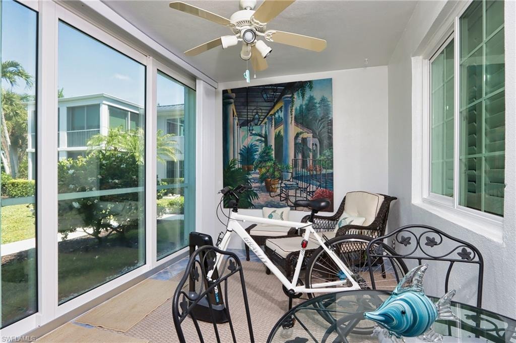 Screened & Glass Enclosed Lanai